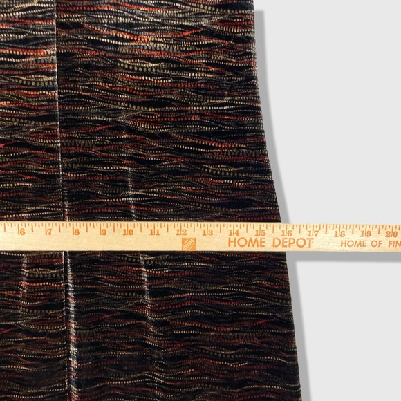 Toots Pierre by M.B. Snow Maxi Dress Women S/M Black Multi Velvet Boho Soft Goth - Picture 7 of 9